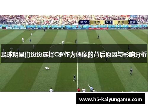 足球明星们纷纷选择C罗作为偶像的背后原因与影响分析